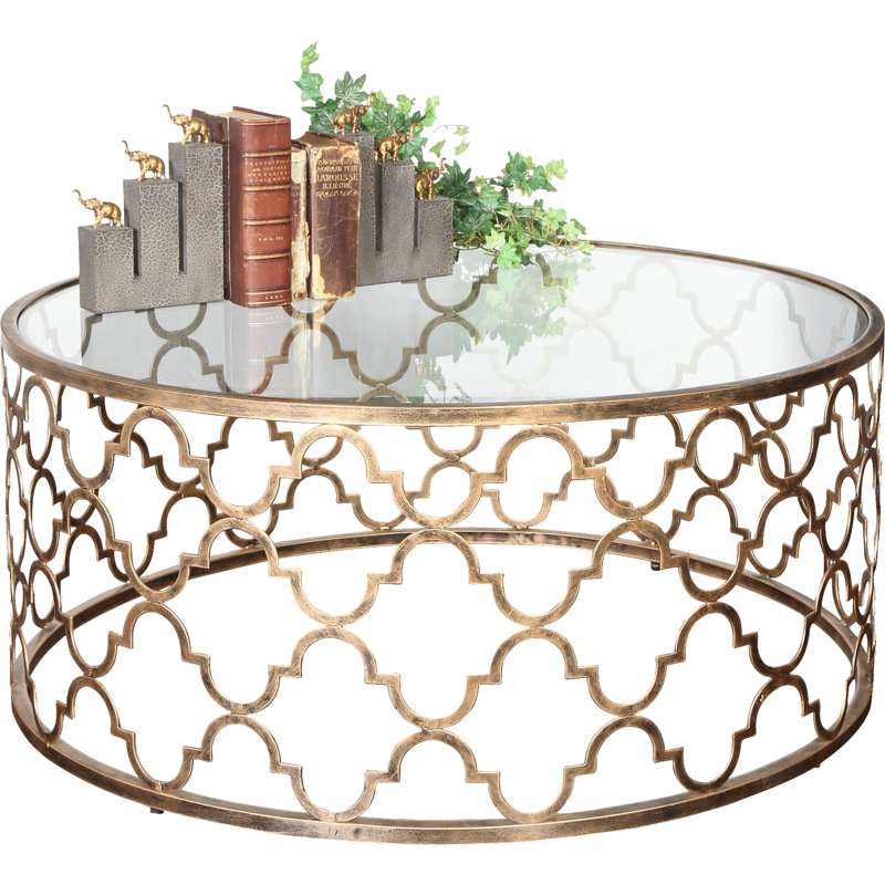 Uttermost Quatrefoil Coffee Table & Reviews Wayfair